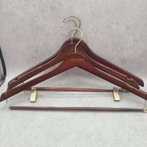 Wood Suit Hangers 1 Nordstrom 2 Unbranded Coat Pants Gold